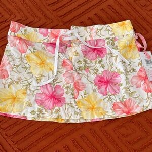 Loveshack fancy swim skirt. Size small. NWT